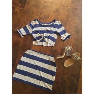 Full set top and skirt